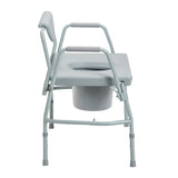 Deluxe Bariatric Drop Arm Commode