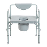 Deluxe Bariatric Drop Arm Commode