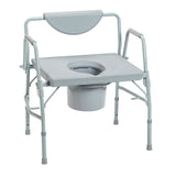 Deluxe Bariatric Drop Arm Commode