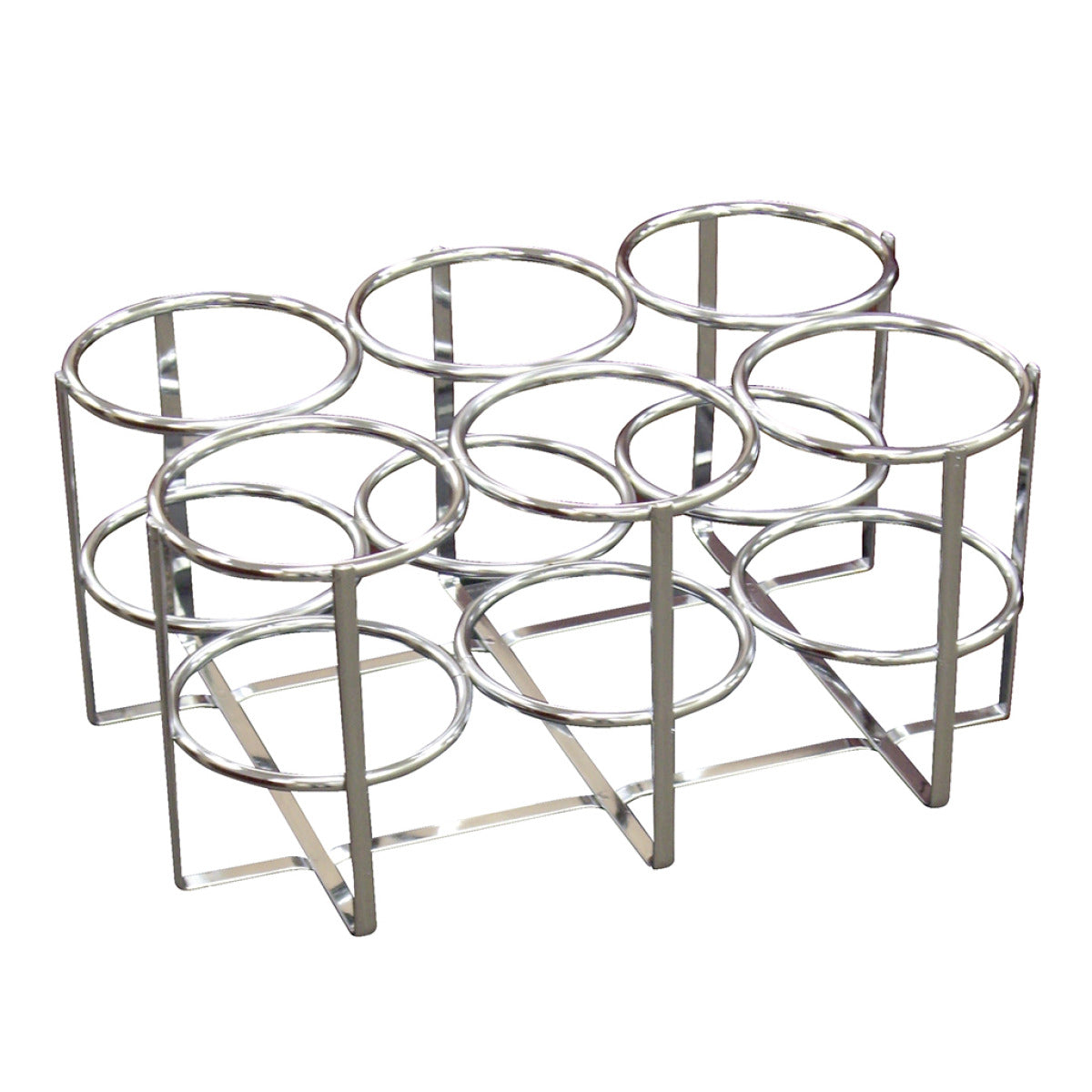 Chrome Oxygen Economy Cylinder Rack