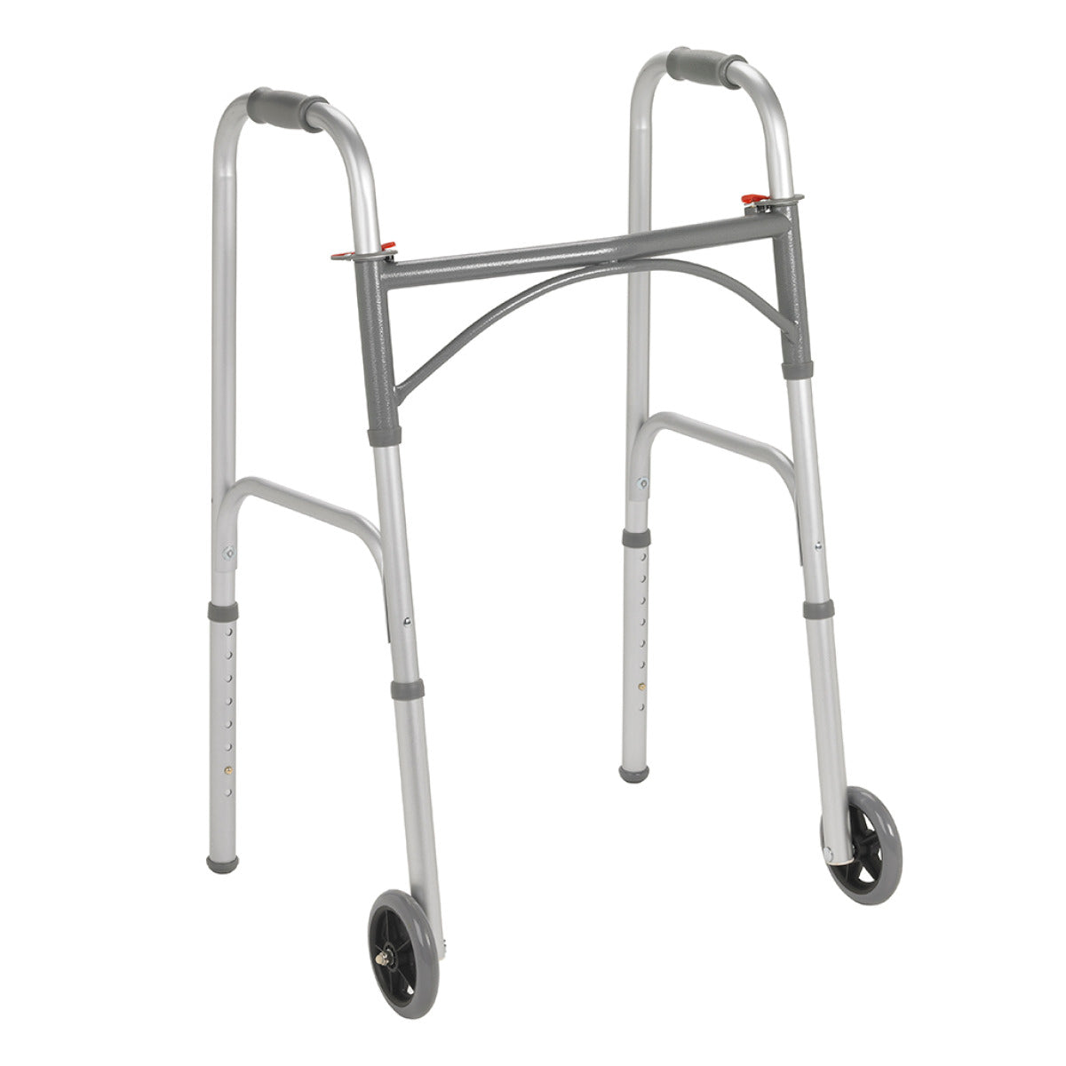 Drive Folding Junior Walker Two Button with 5" Wheels