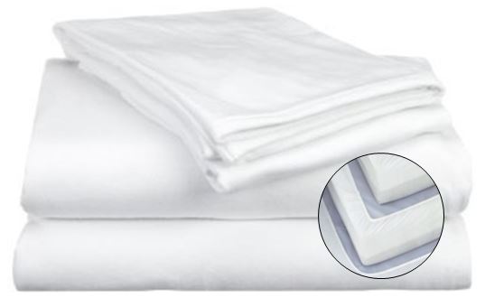 Knitted Bariatric Fitted Sheets White