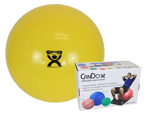 CanDo Inflatable Exercise Balls Retail Box