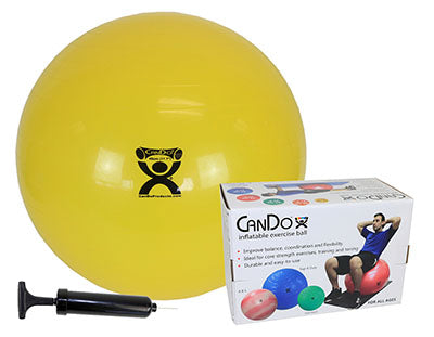 CanDo Inflatable Exercise Balls Economy Set