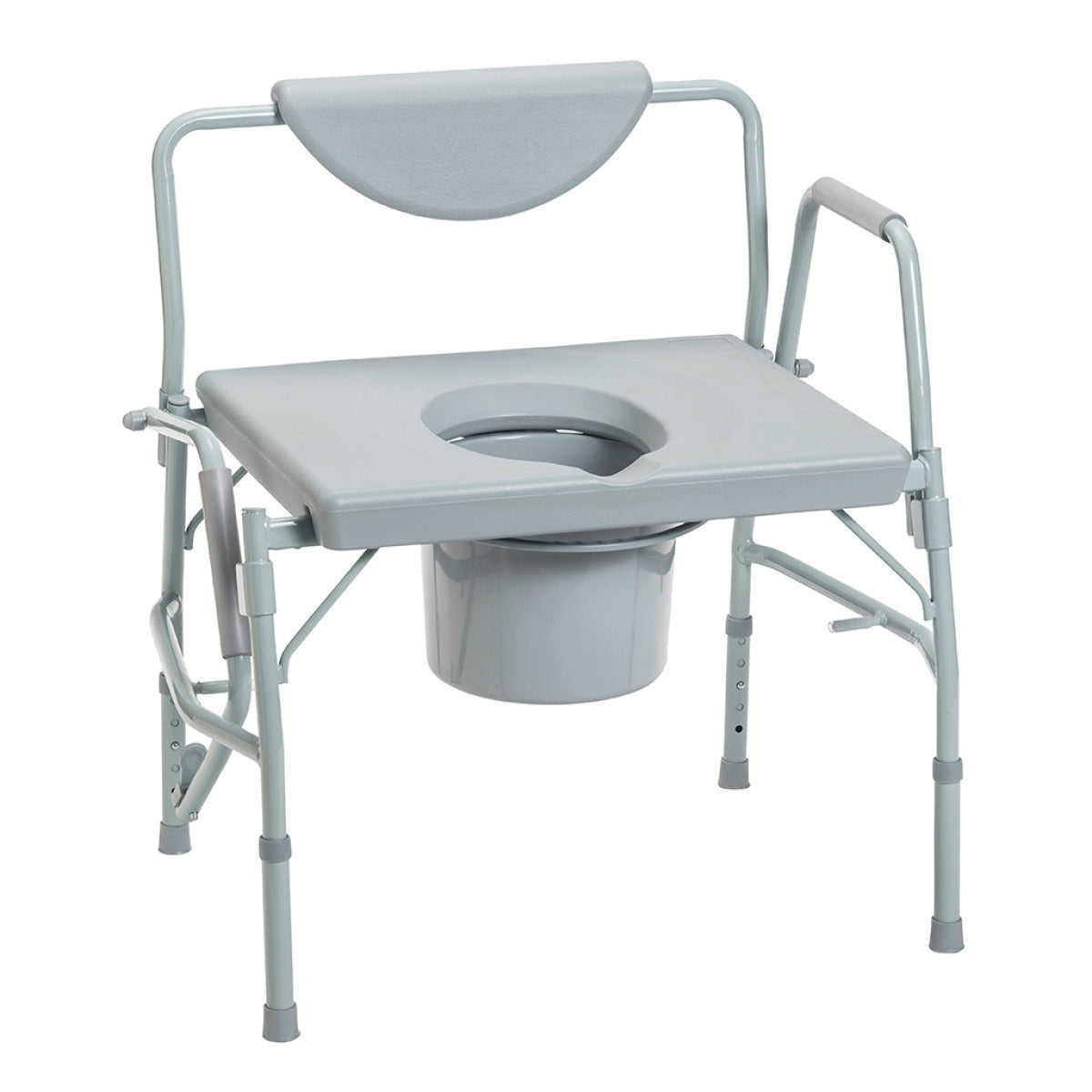 Deluxe Bariatric Drop Arm Commode