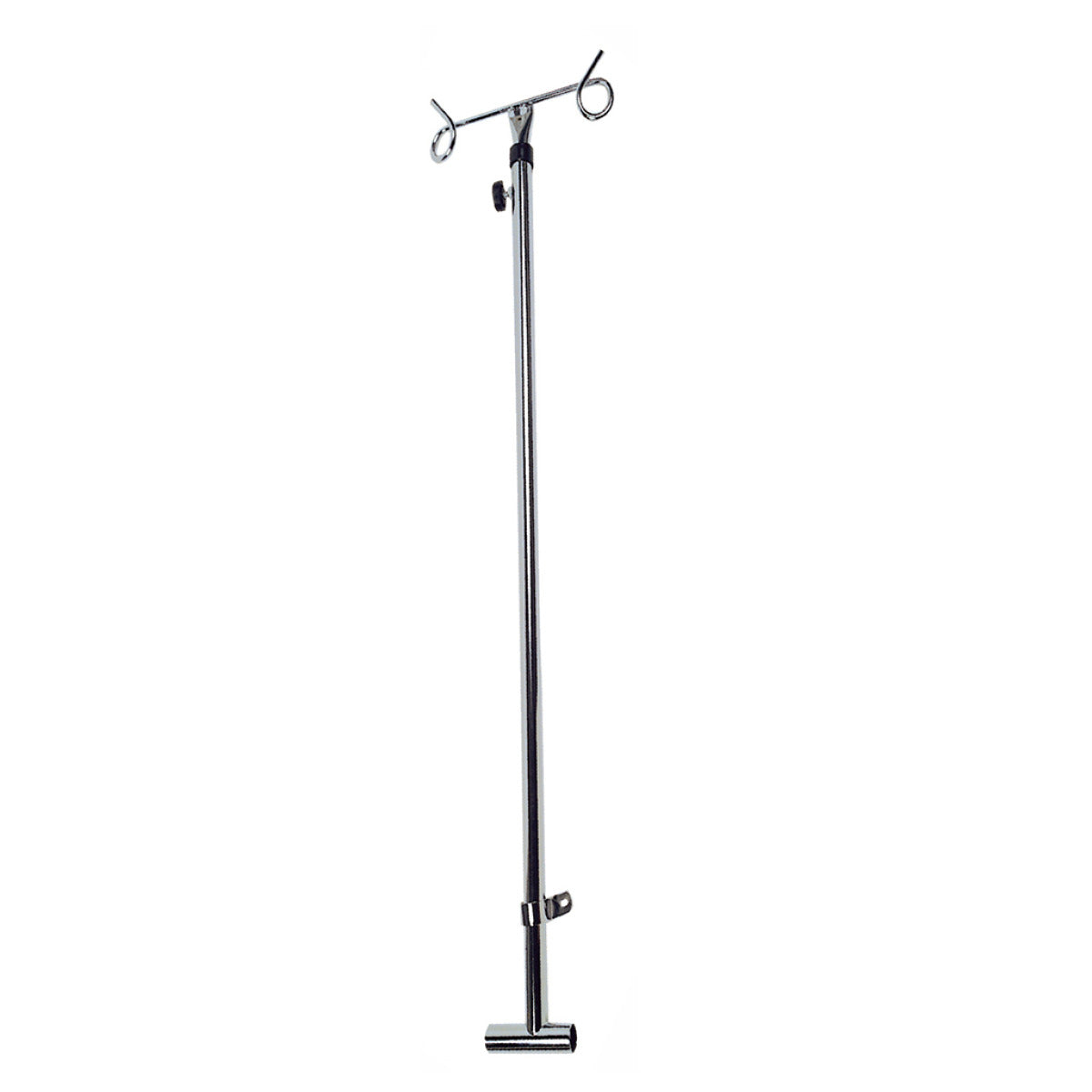 Universal Wheelchair Telescoping I.V. Pole