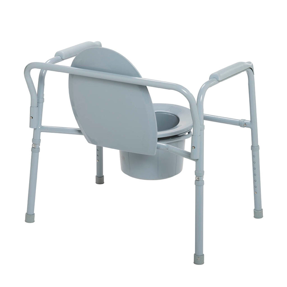 Drive Medical Heavy Duty Bariatric Folding Bedside Commode Chair