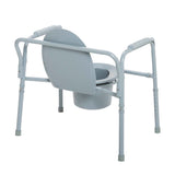 Drive Medical Heavy Duty Bariatric Folding Bedside Commode Chair