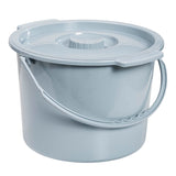 Commode Bucket with Handle and Lid 12qt