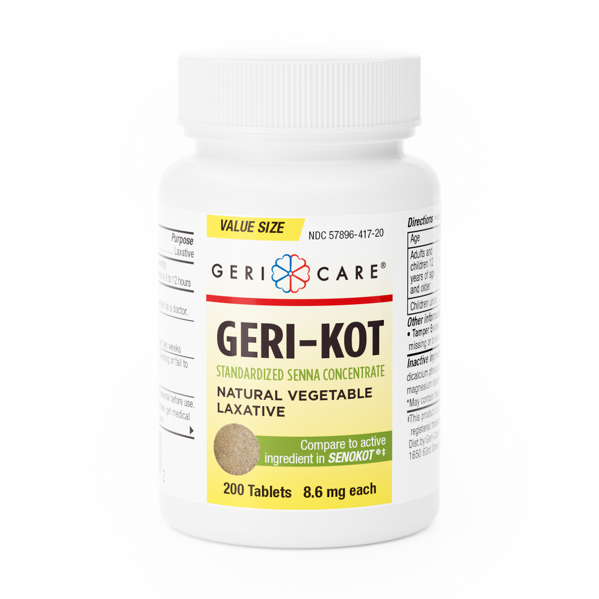 GeriCare Geri-Kot Senna Tablet 8.6 mg