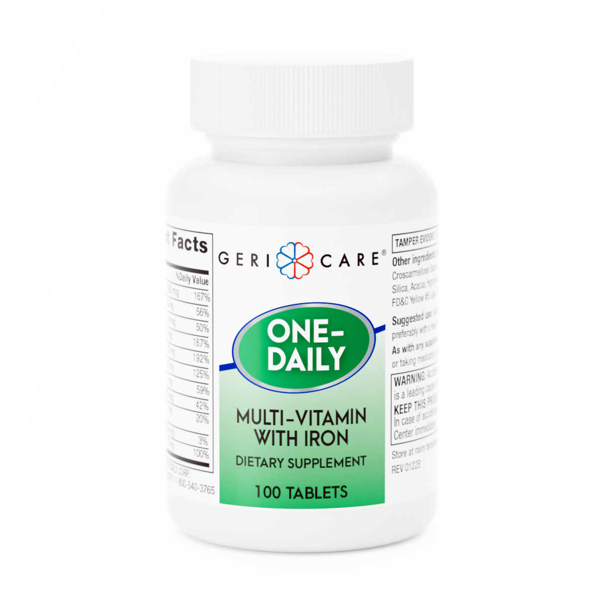 GeriCare One Daily Multivitamin with Iron Tablet