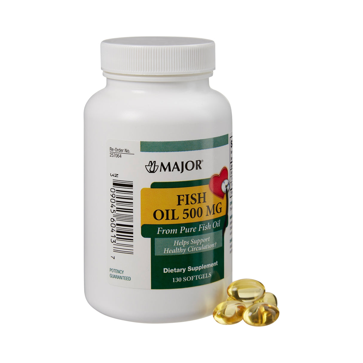 Major Fish Oil Softgel 500 mg