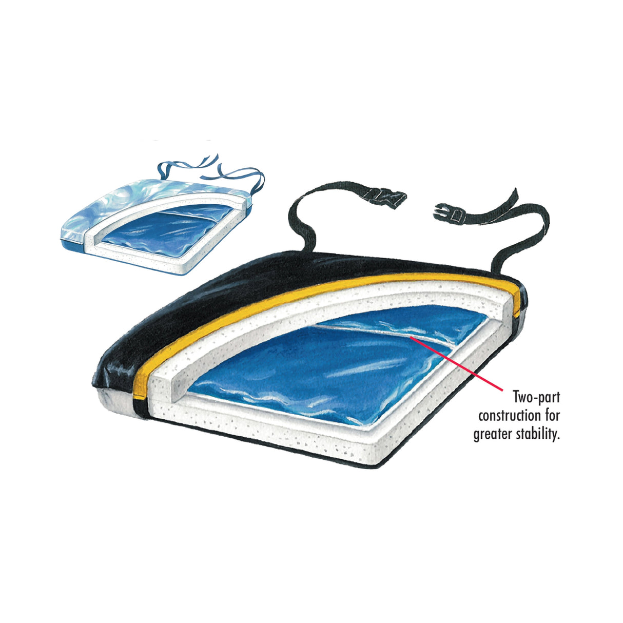 Skil Care Econo-Gel Vinyl Cushion