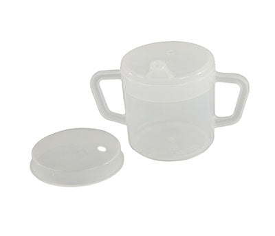 Spillproof Independence Tumbler 8 oz with 2 Lids and 2 Handles