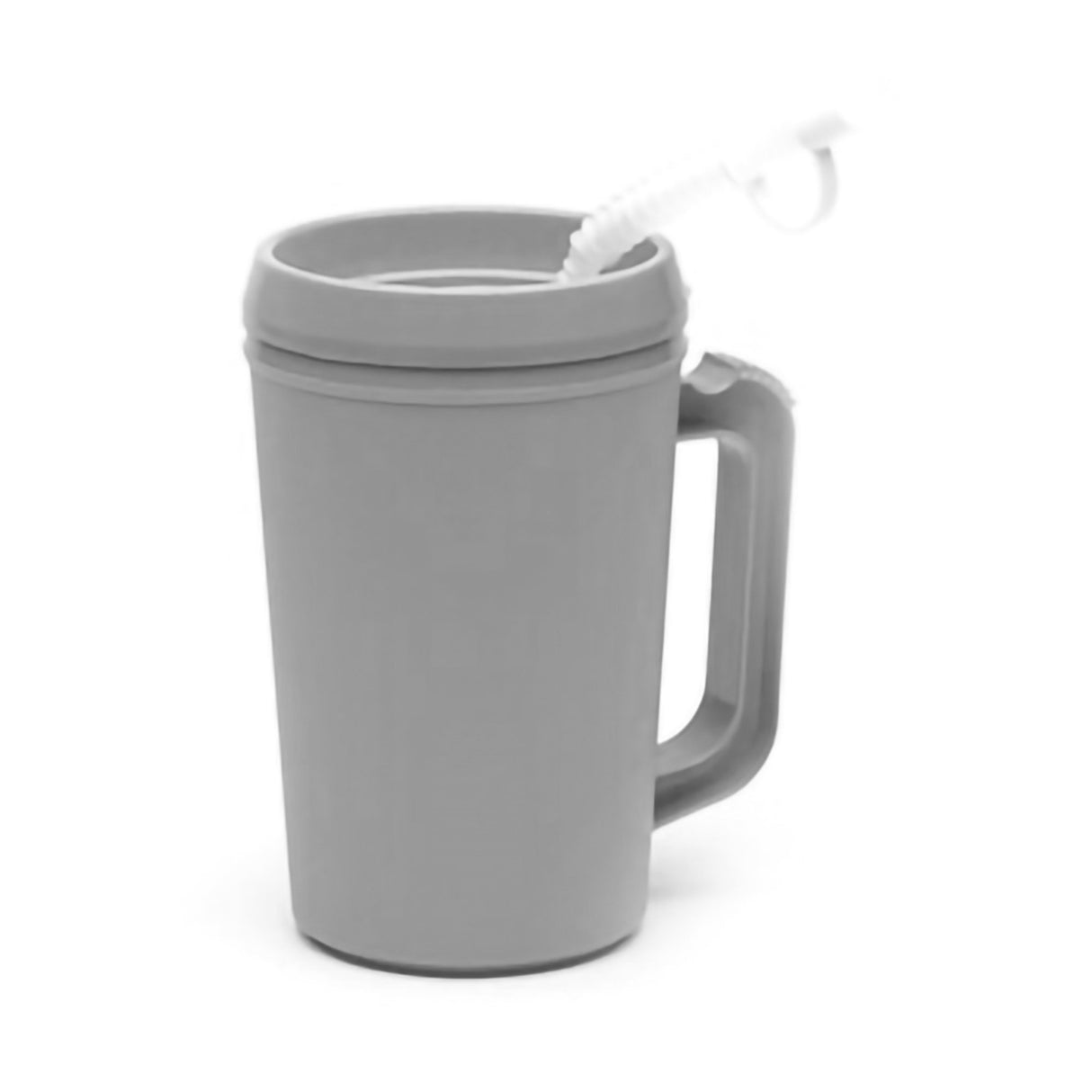 MedPlus Gray Insulated Pitcher with Straw & Lid, 22 oz