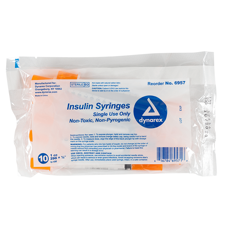 Insulin Syringe Non-Safety