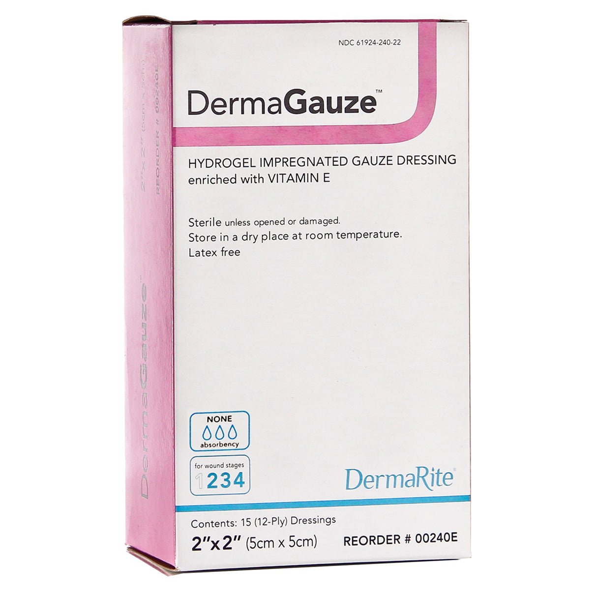 DermaGauze Hydrogel Impregnated Gauze Wound Dressing