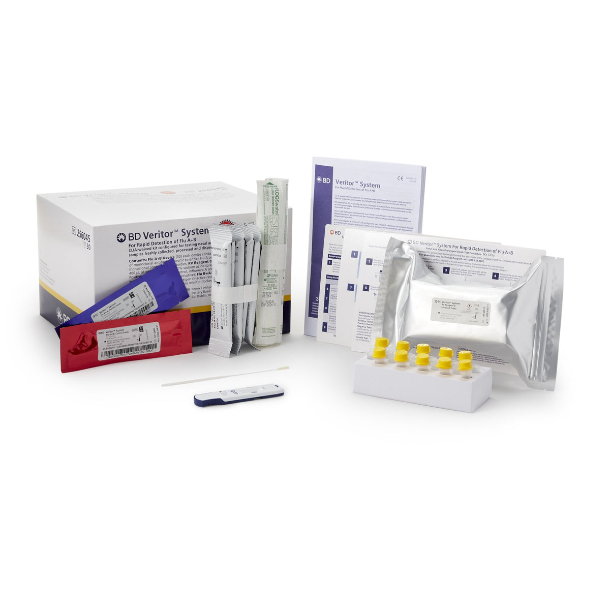 Respiratory Test Kit BD Veritor System Influenza A + B – Supplyline Medical