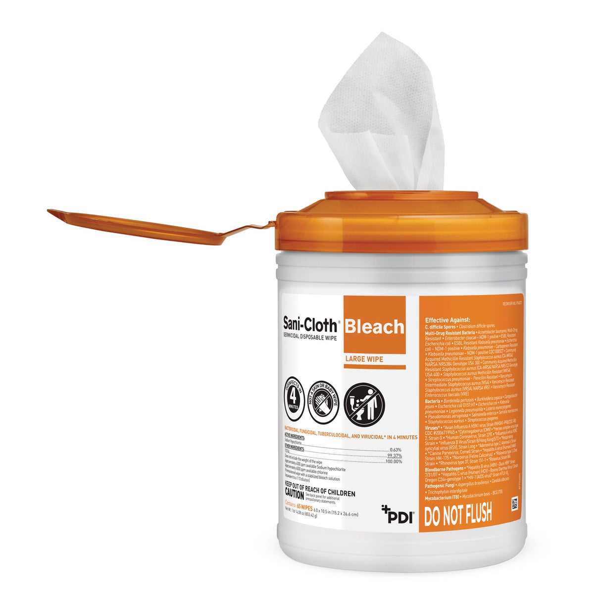 Sani-Cloth Bleach Surface Disinfectant Wipes