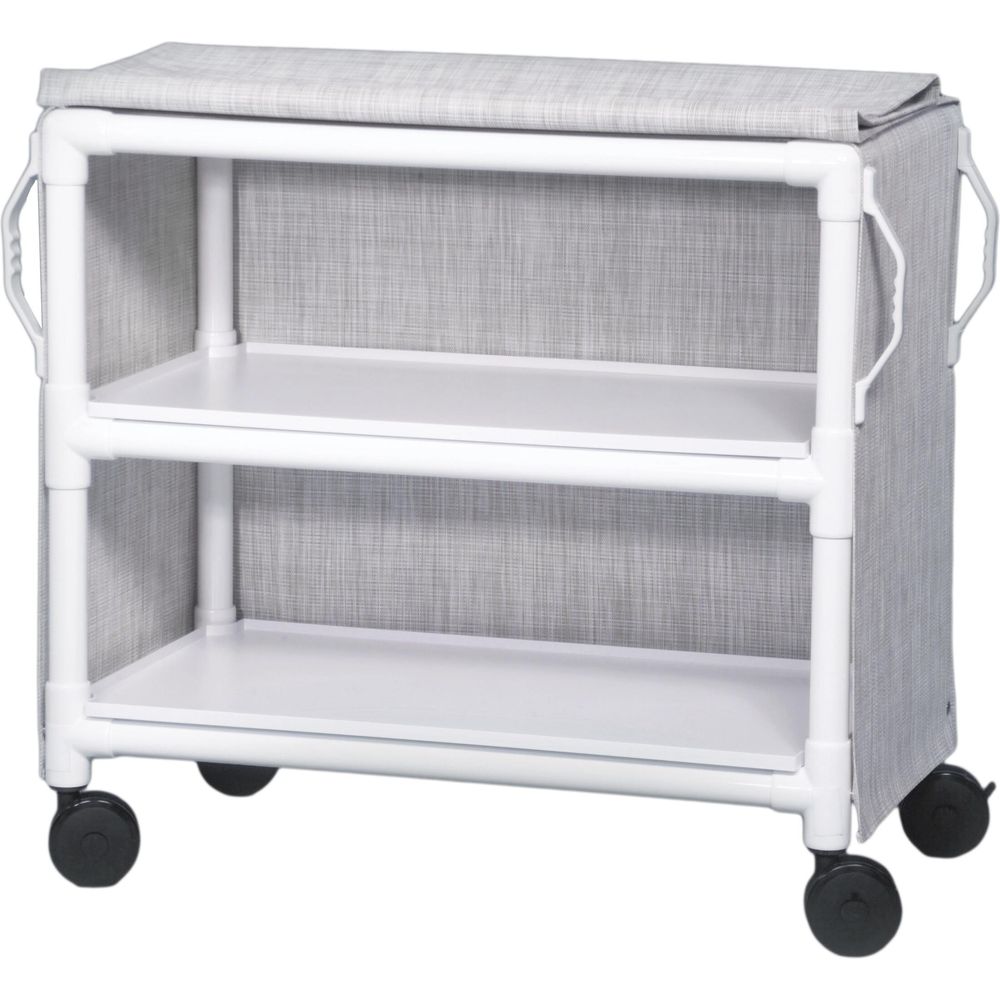 IPU Mesh Laundry Cart Cover for Model 46091 Mid Size 2 Shelf Cart