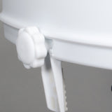 Raised Toilet Seat with Lock and Lid