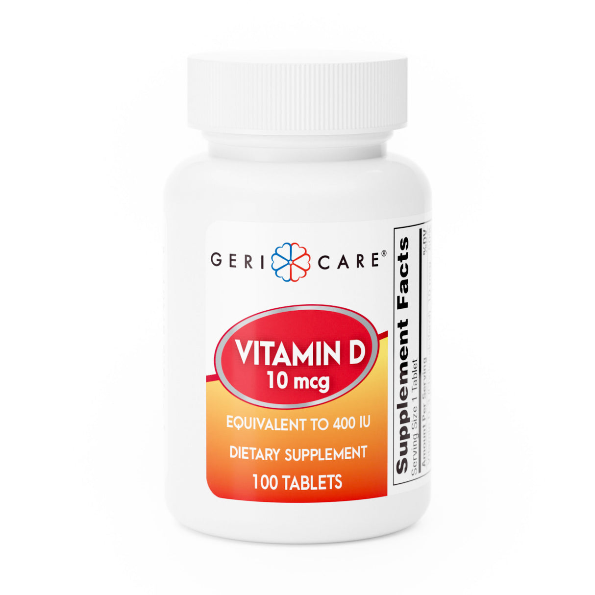 GeriCare Vitamin D3 400 IU Strength Tablet