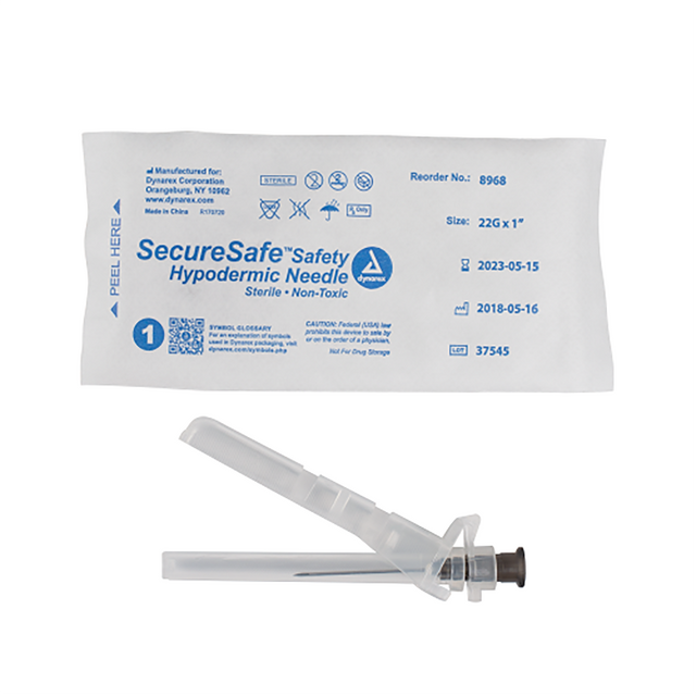 SecureSafe Safety Hypodermic Needle – Supplyline Medical