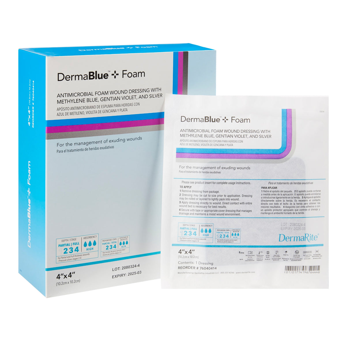 Antimicrobial Foam Wound Dressing