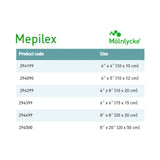 Mepilex Border Flex Silicone Foam Dressing