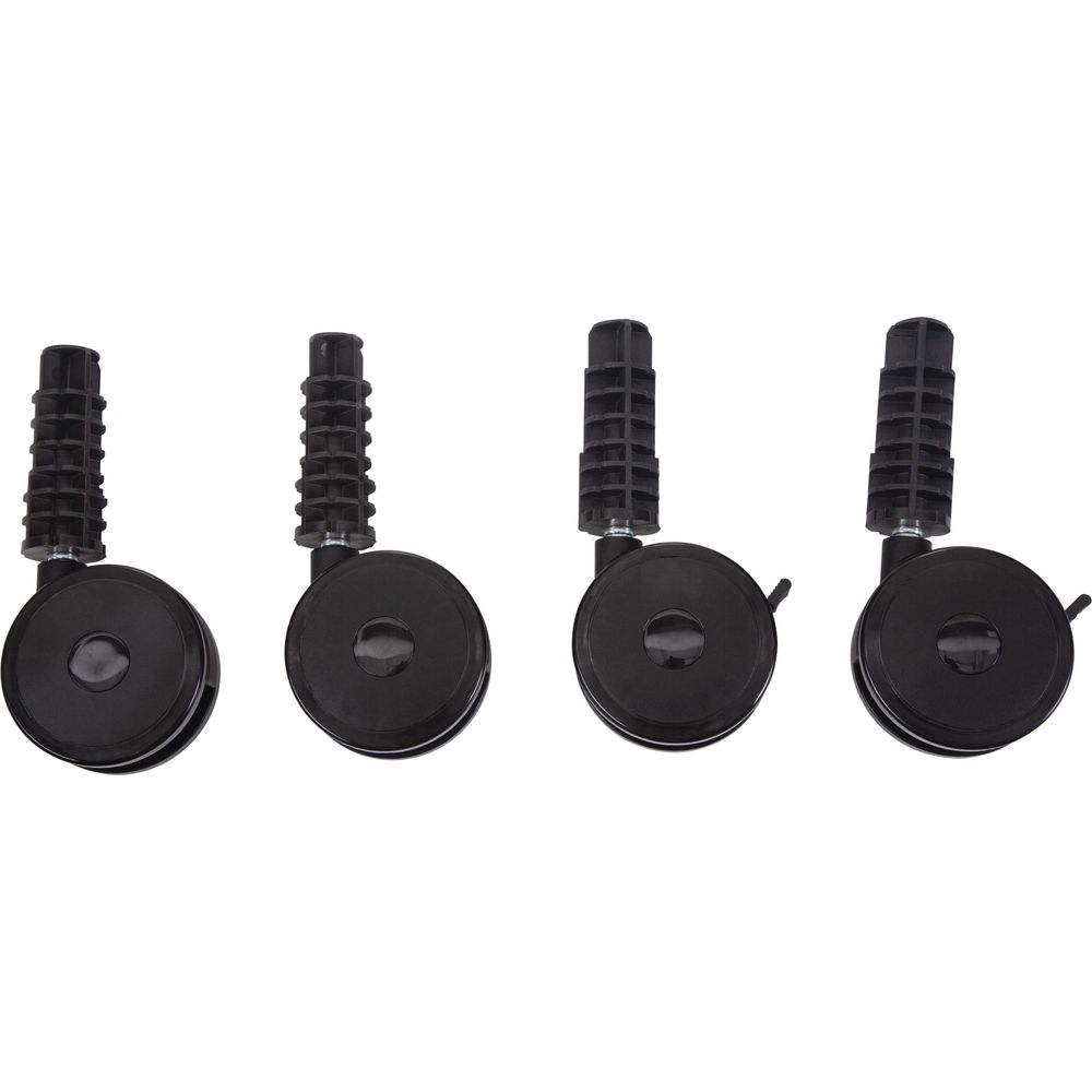 Direct Supply Twin Nylon Threaded Stem Casters Set