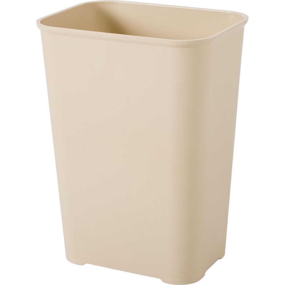 Desk-Side Resin Trash Can Black