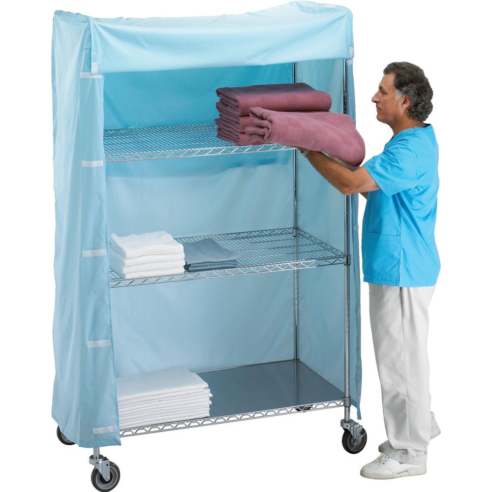 Nylon Cover for Tall Wire and Rolling Shelving Cart