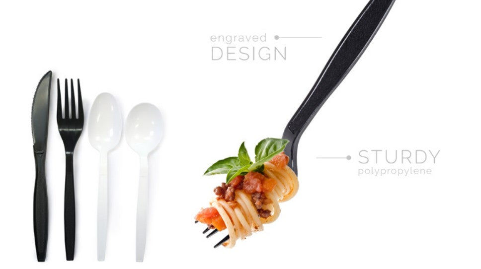 Sleek Teaspoon PP Bulk Heavy Weight