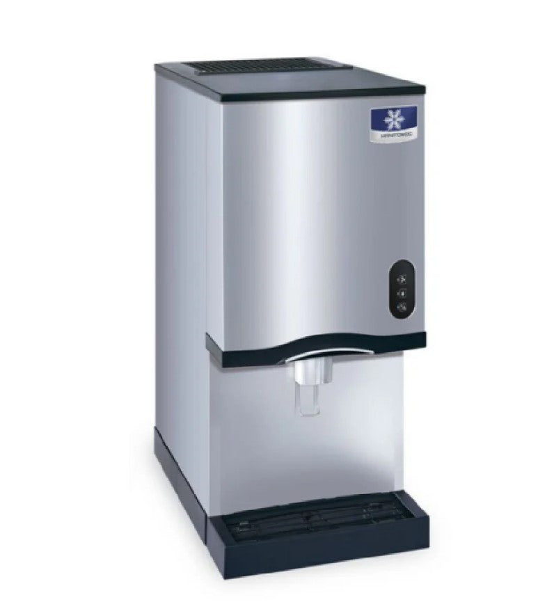Manitowoc Air Cooled Countertop Nugget Style Ice Maker and Water Dispenser