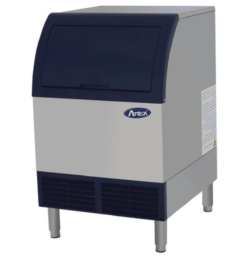 Atosa 23.7" Air Cooled Cube Style Ice Maker with Bin 115 Volts