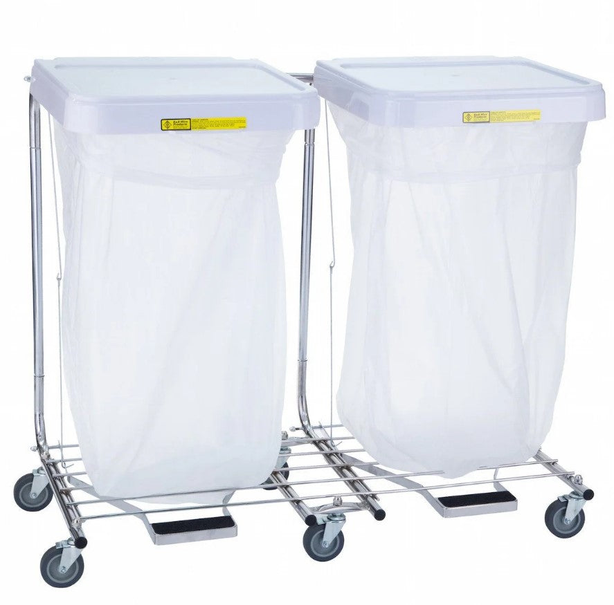 R&B Wire Double Medium Duty Hamper