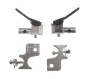 Lock Assembly for Swing-Back Arm on Kidz Pediatric Wheelchair