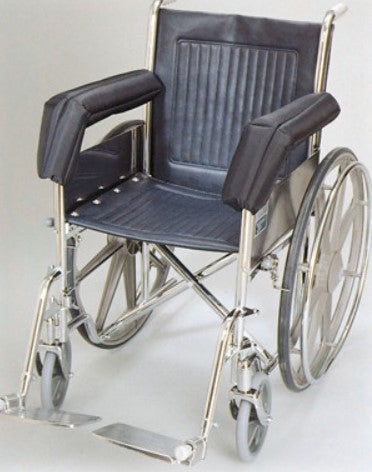 Wheelchair Foam Padded Nylon Full Armrest Pads