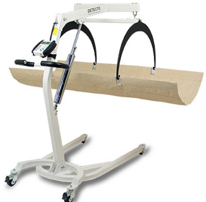 Detecto In Bed Scales with Hydraulic Lift Fixed Base