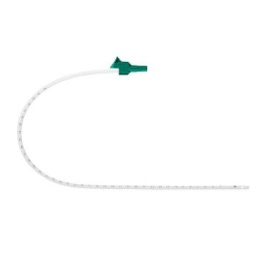 Whistle Tip Single Sterile Open Suction Catheter Straight Pack 14 Fr
