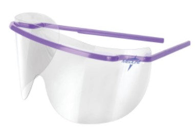 Safety Eyewear with Assembled Frame and Lens Assorted Colors
