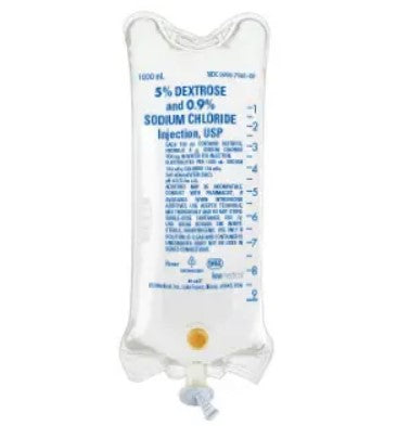 ICU Medical 5% Dextrose and 0.9% Sodium Chloride
