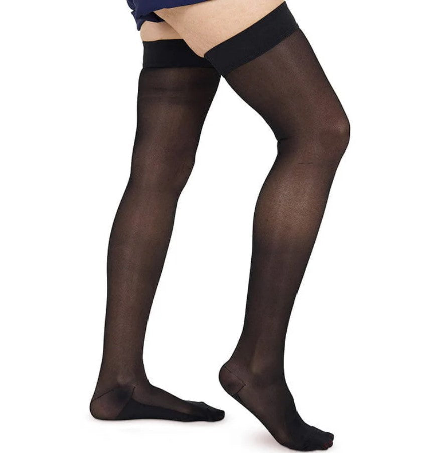 Vive Thigh High Compression Stockings 20-30mmHg