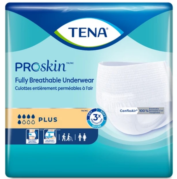 TENA Proskin Fully Breathable Plus Underwear