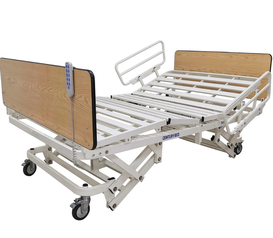 Tuffcare T5200 Century Max Bariatric Home Care Bed with Wood Board
