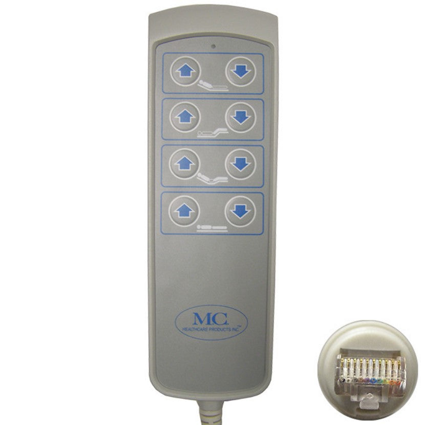 8 Button Pendant For QD1000/QD2000 Beds