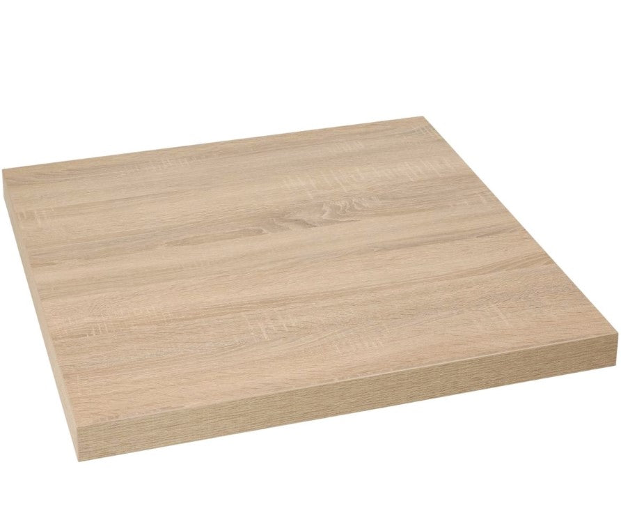 Honeycomb HP Melamine Sawcut Oak Round Table Top