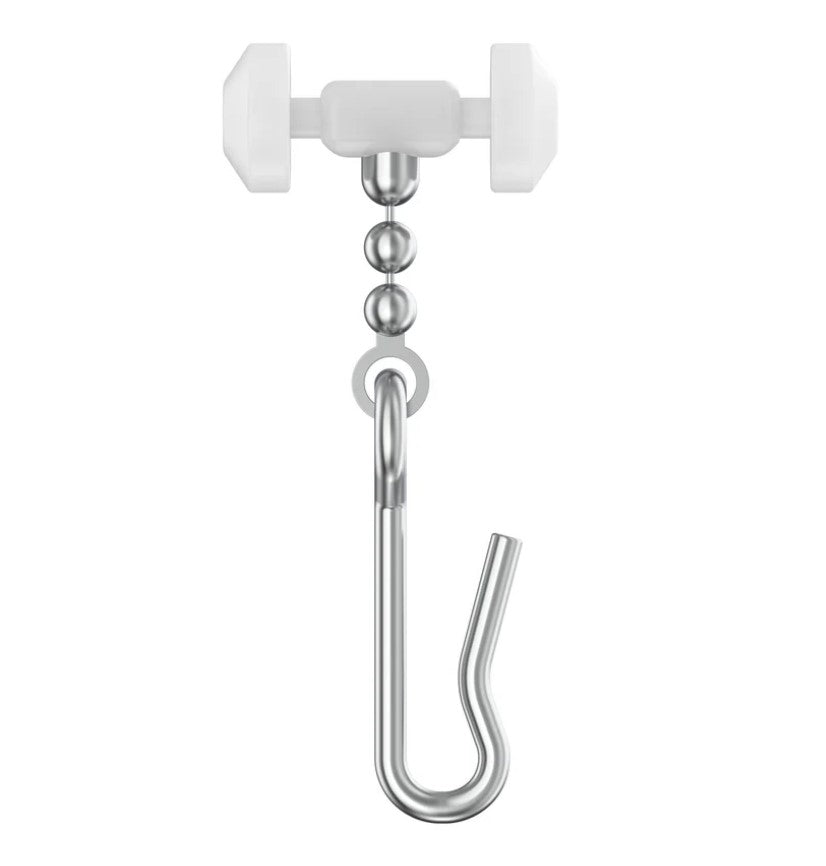 Curtain Hook Self Lubricating Nylon Wheels and Axle