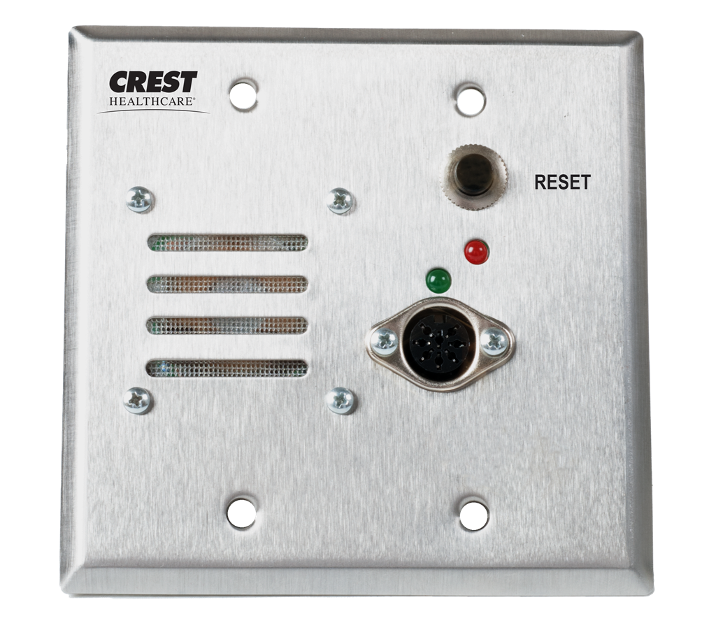 Crest Patient Single Station with 8 Pin DIN for Rauland Responder 4000