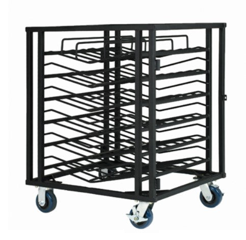 84 Cylinder M6 Layered Cart with Standard Casters